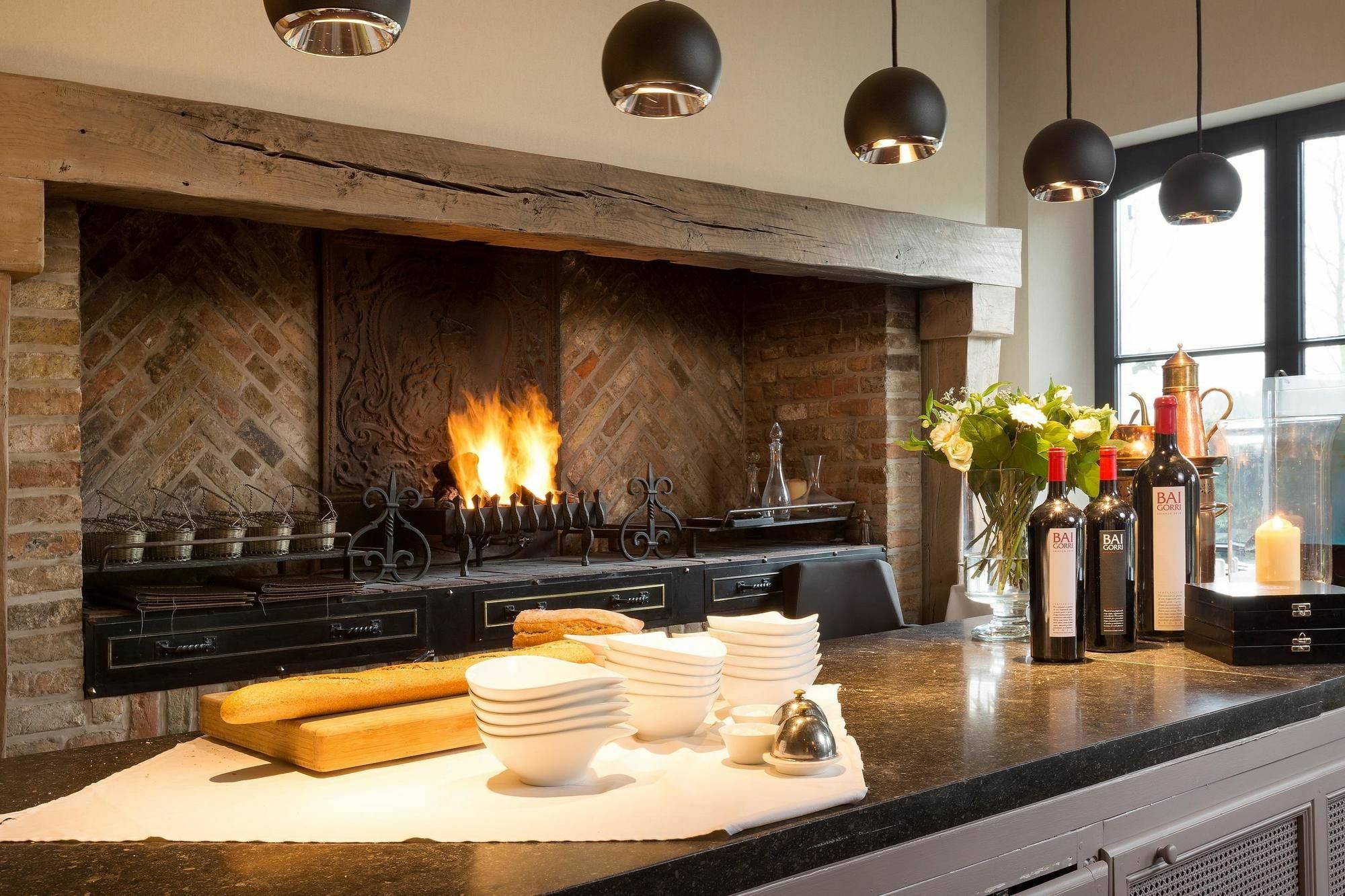 Hotel Restaurant Weinebrugge Interior photo